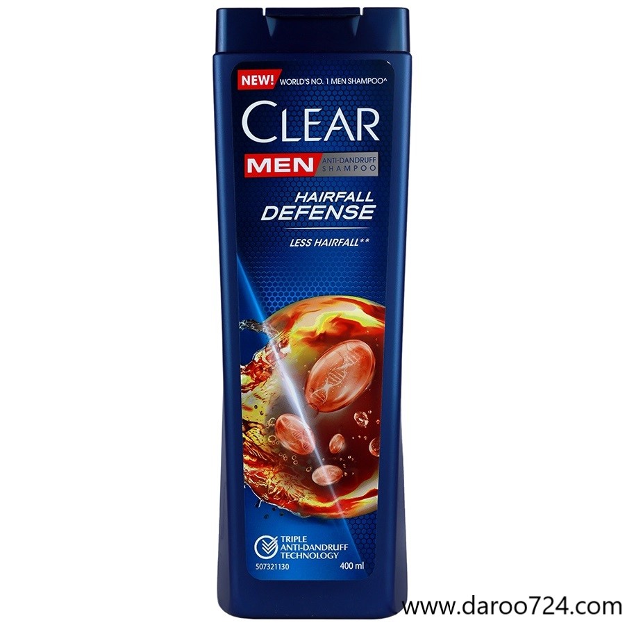 1112254277202482011.jpg شامپو ضد شوره و ضد ریزش مو آقایان کلیر Clear Hair Fall Defense Anti Dandruff Shampoo For Men - تصویر 1