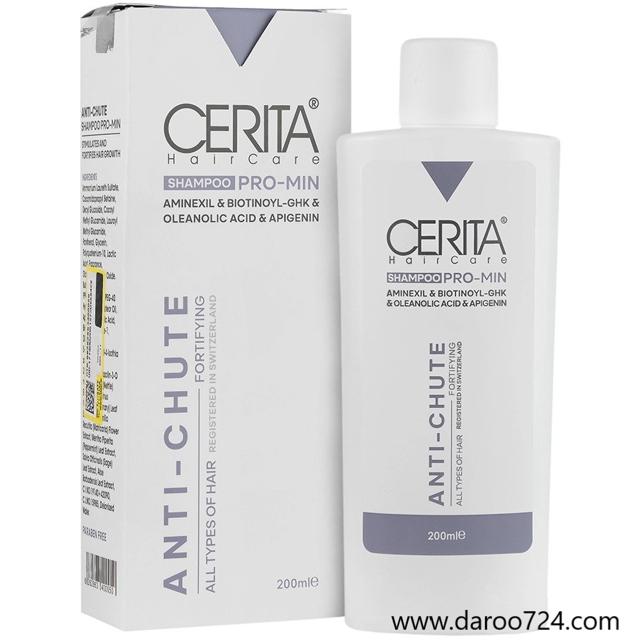 14212552902024112411.jpg سریتا شامپو تقویت کننده مو پرو مین Pro Min Shampoo Cerita - تصویر 1