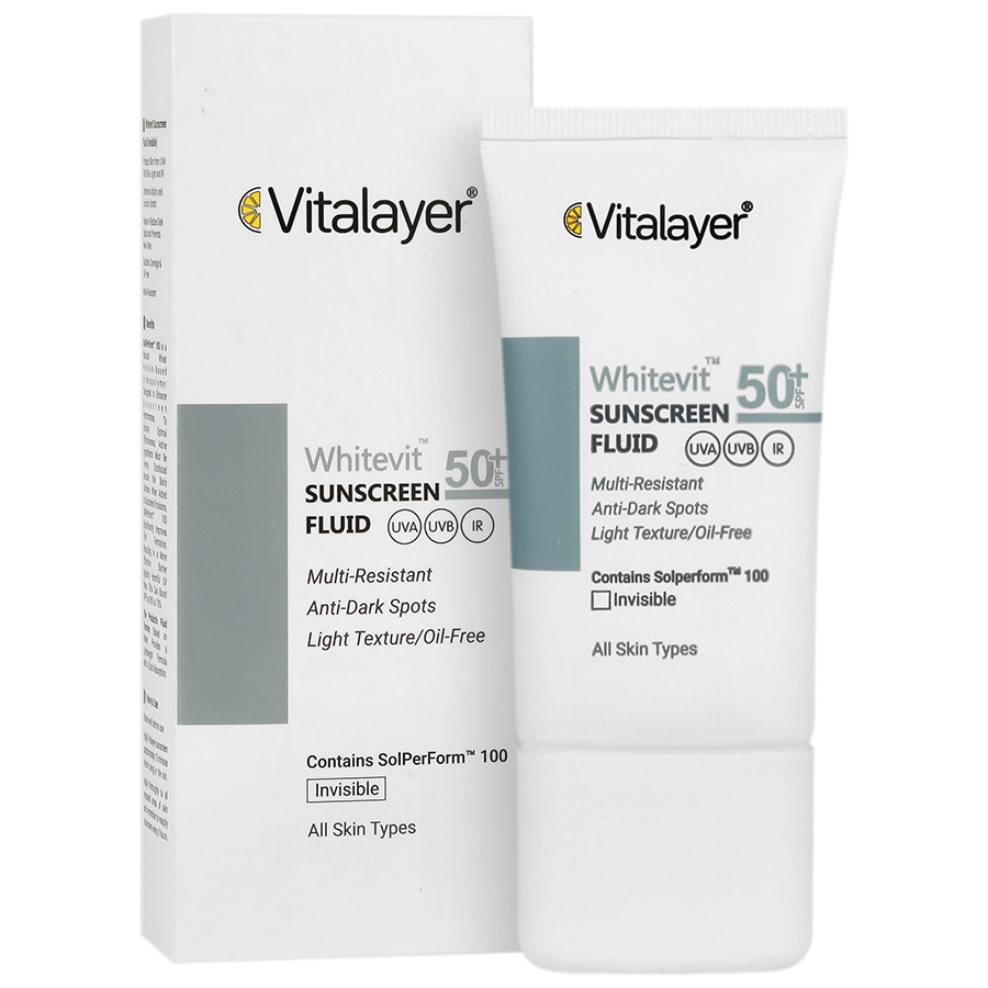 948592492220255311.webp فلوئید ضد آفتاب ضد لک وایت ویت SPF50 (بی رنگ) - تصویر 1