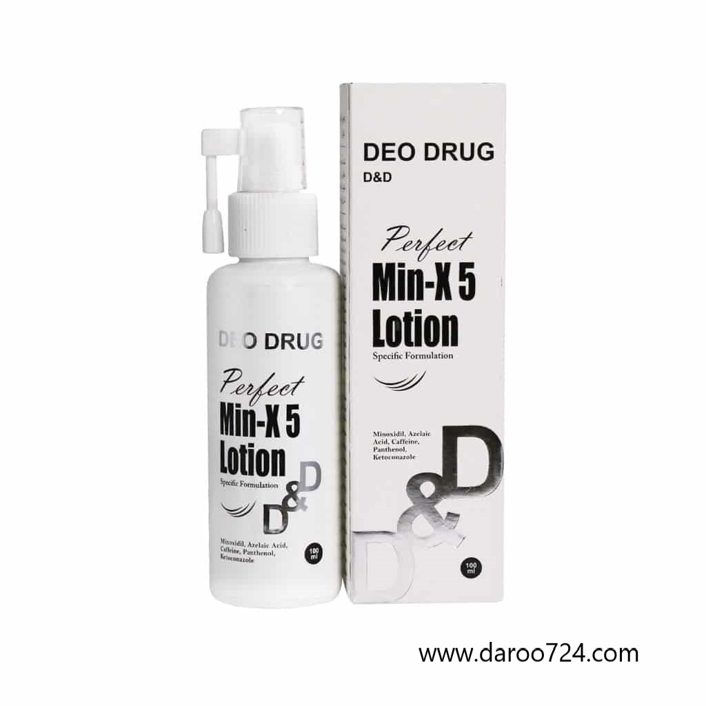 Deo-Drug-Min-X5-lotion-100-ml.jpg لوسیون تقویت کننده مو دئودراگ مدل Min – X5 - تصویر 1