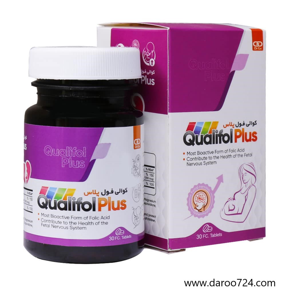 Dr-Gil-Qualifol-Plus.jpg قرص کوالی فول پلاس دکتر گیل Dr.Gil Qualifol Plus Tablets - تصویر 1