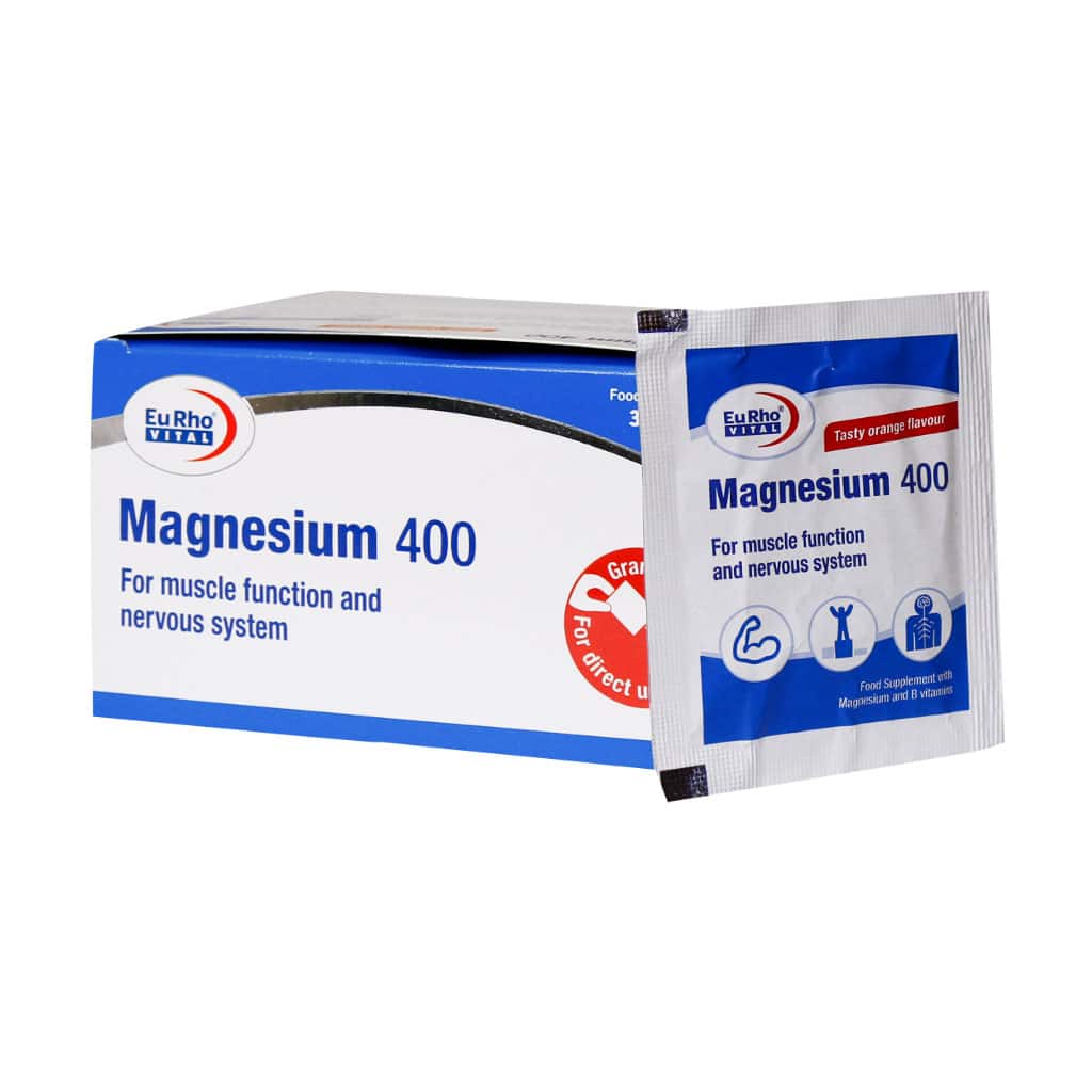 Eurho-Vital-Magnesium-400-Sachets.jpg ساشه منیزیم 400 یوروویتال - تصویر 1