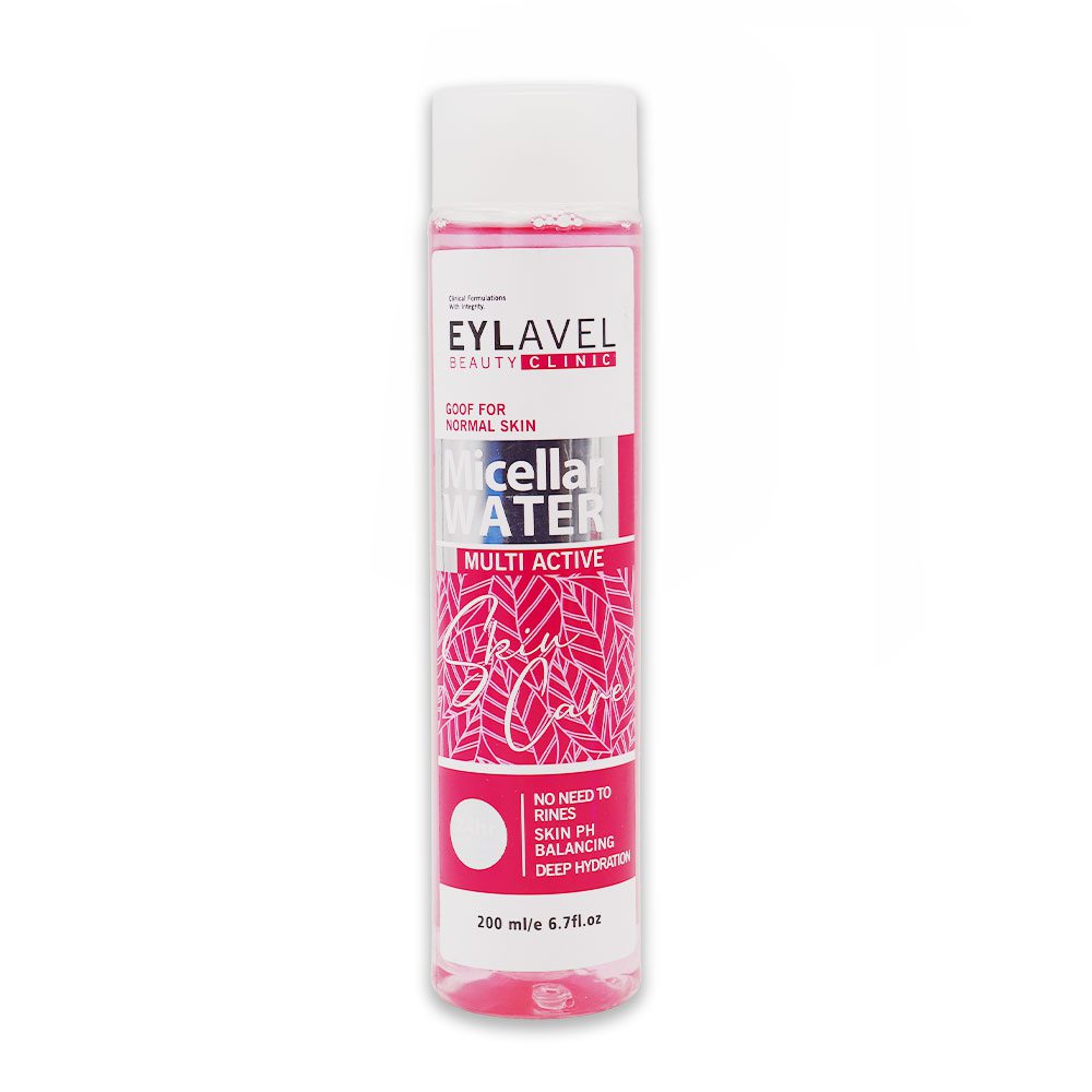 Eylavel-Normal-Skin-Micellar-Water-1.jpg میسلار واتر پوست معمولی ایلاول 200 میلی لیتر - تصویر 1