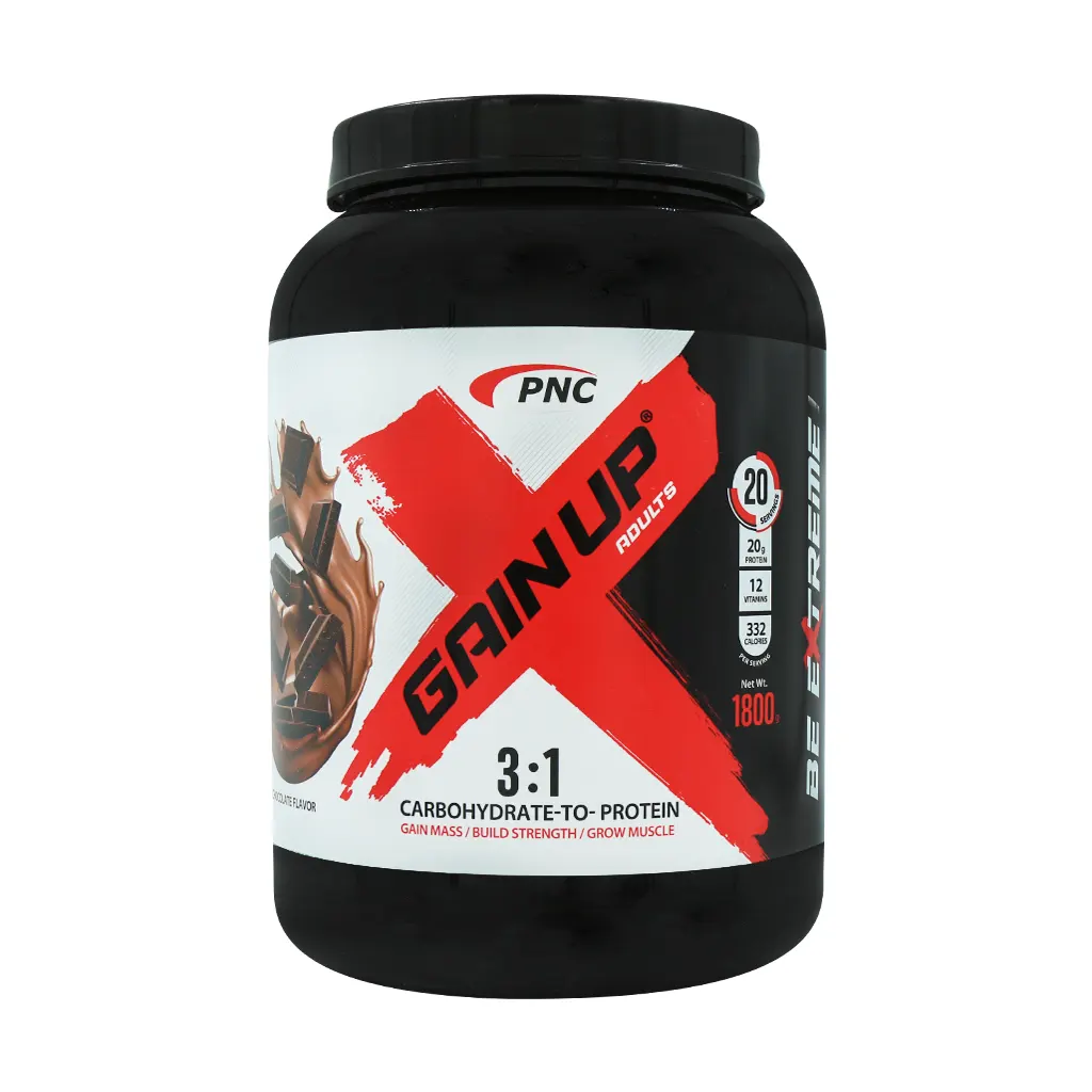 Karen-Gain-Up-Hard-Gainer-1800-g-chocolate.webp پودر گین آپ بزرگسالان کارن - تصویر 1