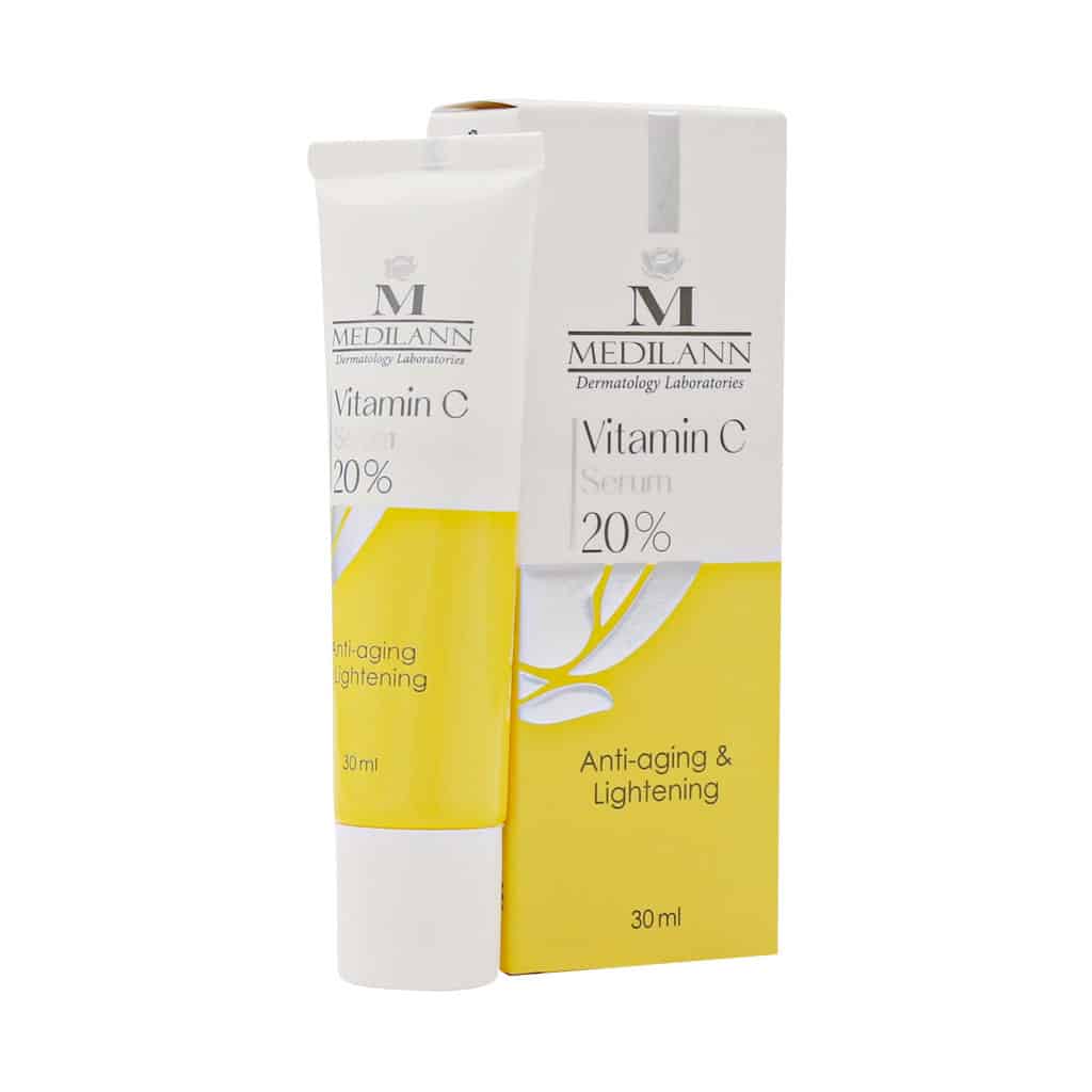 Medilann-Vitamin-C-Serum-30-ml-1.jpg سرم ضد لک ویتامین سی 20 درصد مدیلن - تصویر 1