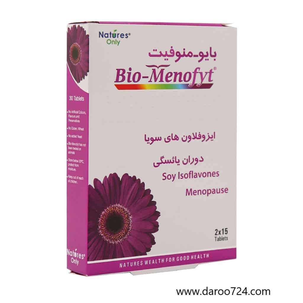 Natures-Only-Bio-Menofyt-30-Tablets.jpg بایو منوفیت نیچرز اونلی Natures Only Bio Menofyt - تصویر 1