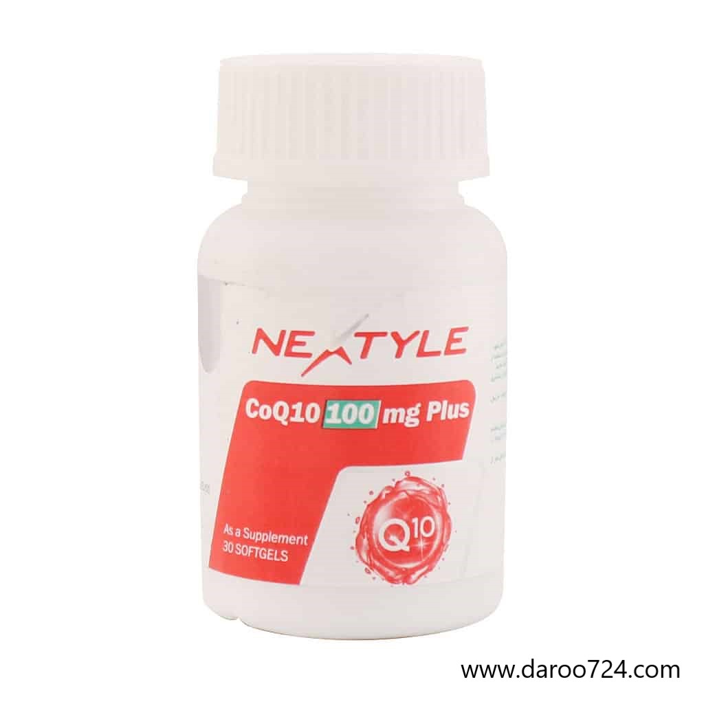Nextyle-CoQ10-100-mg-Plus-Softgels.jpg کوکیوتن 100 میلی گرم پلاس نکستایل Nextyle Co Q10 100 mg Plus - تصویر 1