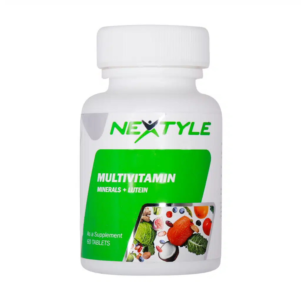 Nextyle-Multi-Vitamin-Plus-Lutein-60-Tablets.jpg.webp قرص مولتی ویتامین پلاس لوتئین نکستایل - تصویر 1