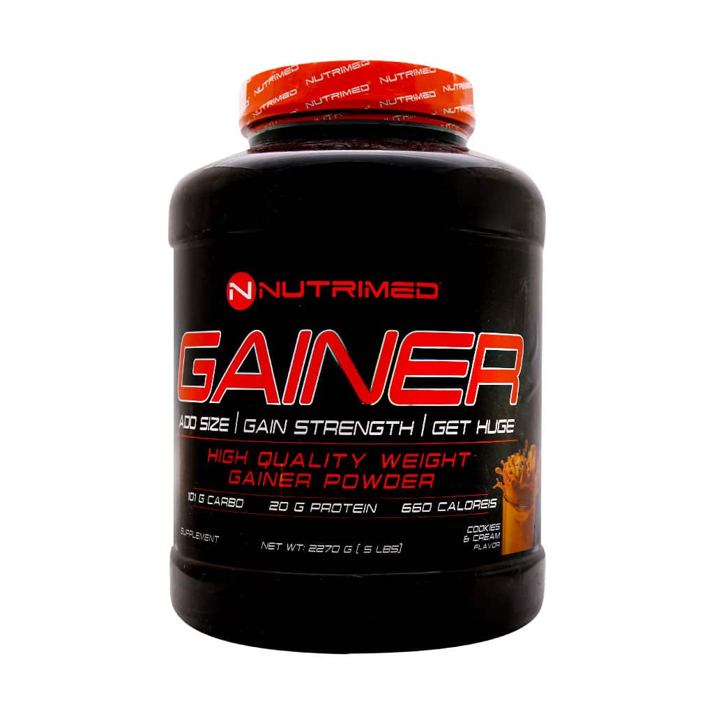 Nutrimed-Gainer-powder-2270-g-cookie-1.jpg پودر گینر نوتریمد 2270 گرم - تصویر 1