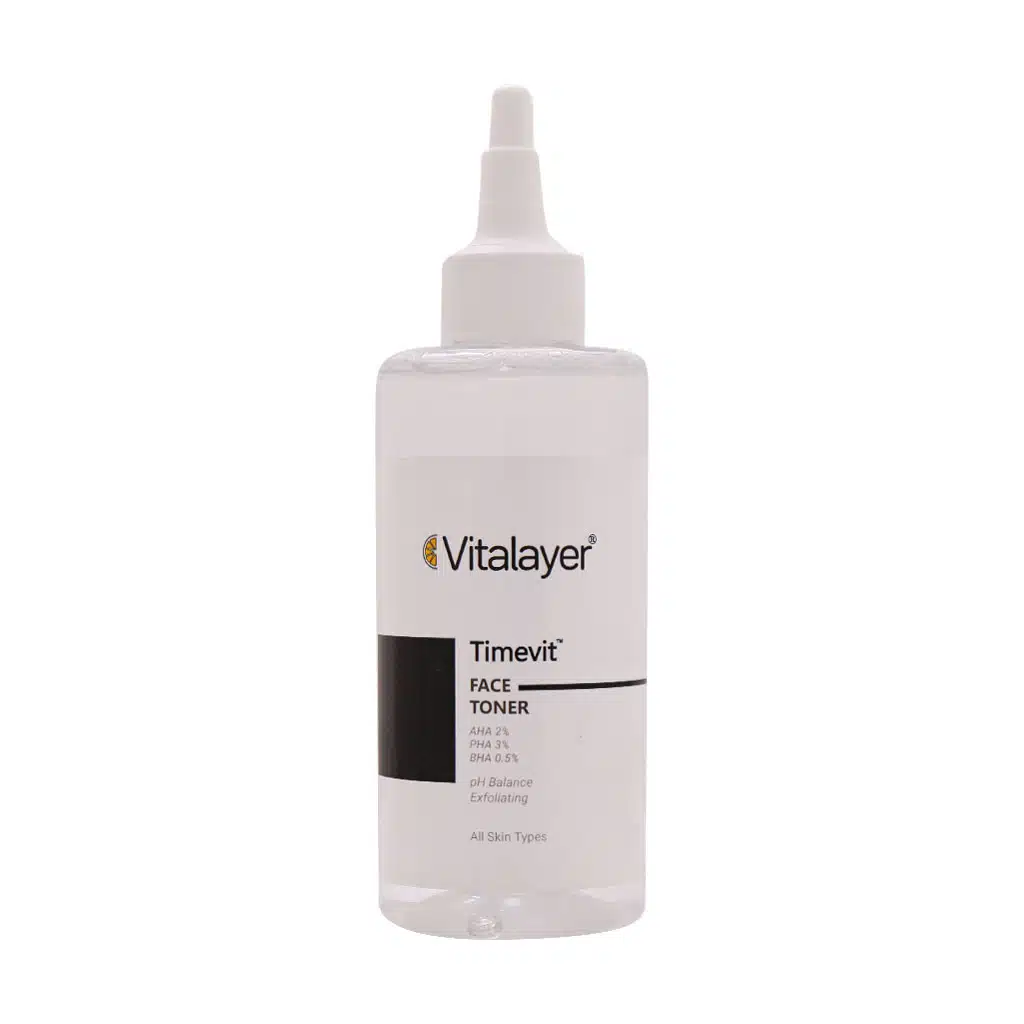 Vitalayer-Timevit-Face-Toner-200-Ml.jpg.webp تونر صورت تایم ویت ویتالیر - تصویر 1