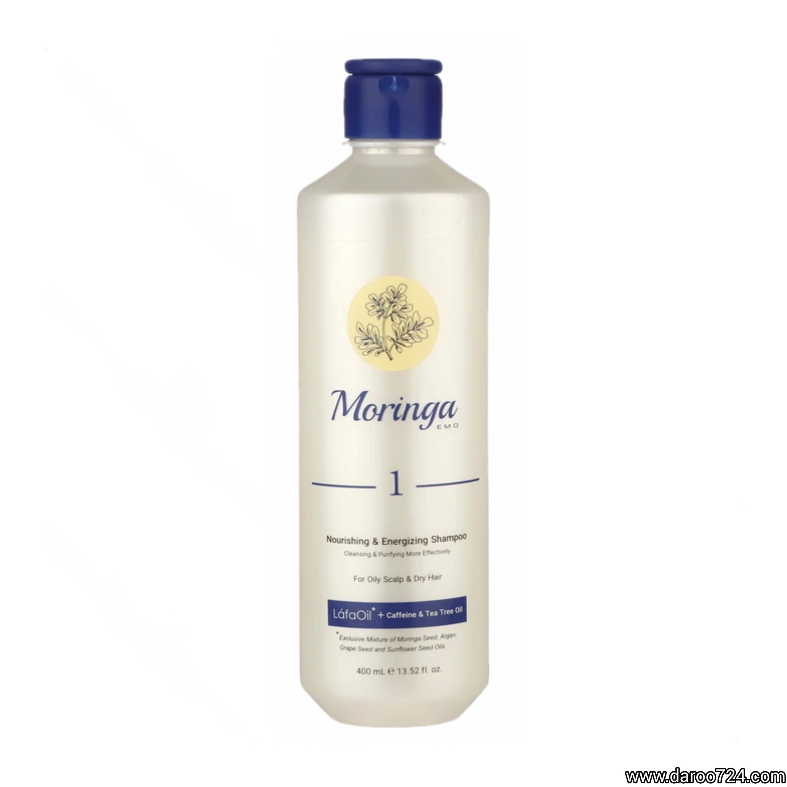 ۲۰۲۵۰۶۰۶_۰۳۳۴۰۳-scaled-1.jpg شامپو مغذی و انرژی بخش مورینگا امو(1) Moringa Emo 1 Nourishing & Energizing Shampoo for oily scalp and dry hair - تصویر 1